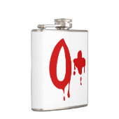 Bloedgroep O+ Positief #Horror Hospital Heupfles (Rechts)