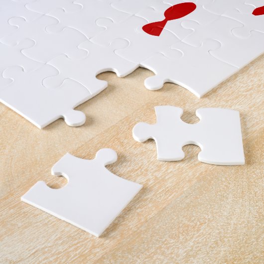 Bloedgroep O+ Positief #Horror Hospital Legpuzzel (Zijkant)