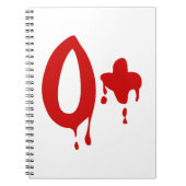 Bloedgroep O+ Positief #Horror Hospital Notitieboek (Voorkant)