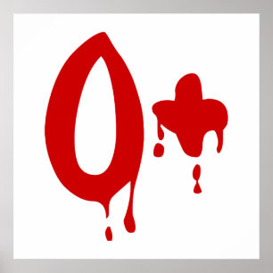 Bloedgroep O+ Positief #Horror Hospital Poster