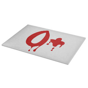 Bloedgroep O+ Positief #Horror Hospital Snijplank