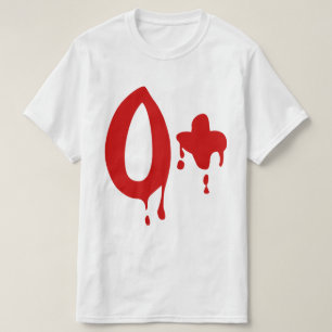 Bloedgroep O+ Positief #Horror Hospital T-shirt