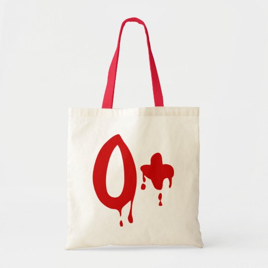 Bloedgroep O+ Positief #Horror Hospital Tote Bag (Voorkant)