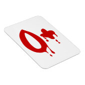 Bloedgroep O+ Positief #Horror Ziekenhuis Magneet (Rechterzijde)