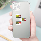 Bloedgroep O Sticker (Telefoon)