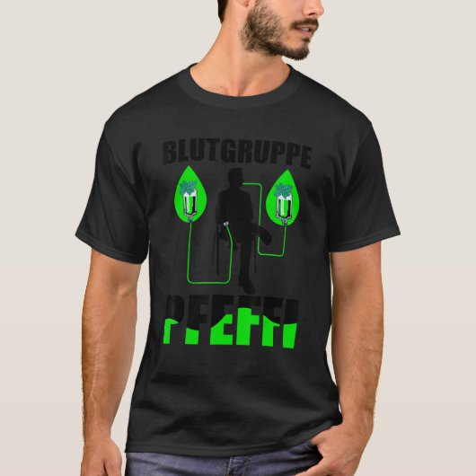 Bloedgroep Peppermint Suff Drink Pepper T-shirt (Voorkant)