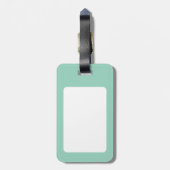 Bloedgroep: Pumpkin Spice Bagagelabel (Achterkant verticaal)