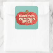 Bloedgroep: Pumpkin Spice Sticker (Tas)