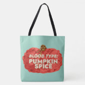 Bloedgroep: Pumpkin Spice Tas (Voorkant)
