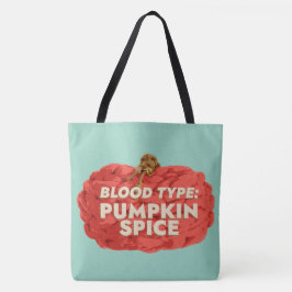 Bloedgroep: Pumpkin Spice Tas