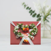 Bloedhars Briefkaart (Staand voorkant)