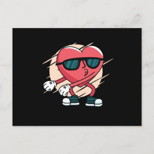 Bloedhart Briefkaart