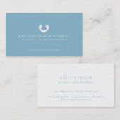 Bloedhart handen logo retraite visitekaartje (Voorkant / Achterkant)