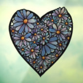 Bloedhart Raamsticker (Vel 3)