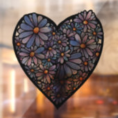 Bloedhart Raamsticker (Vel 2)