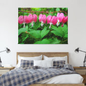 Bloedharten Canvas Afdruk (Insitu (Slaapkamer))