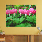 Bloedharten Canvas Afdruk (Insitu (Woonkamer))