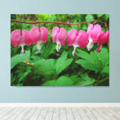 Bloedharten Canvas Afdruk (Insitu (Houten vloer))