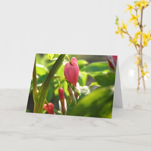 Bloedharten Kaart (Gele Bloem)