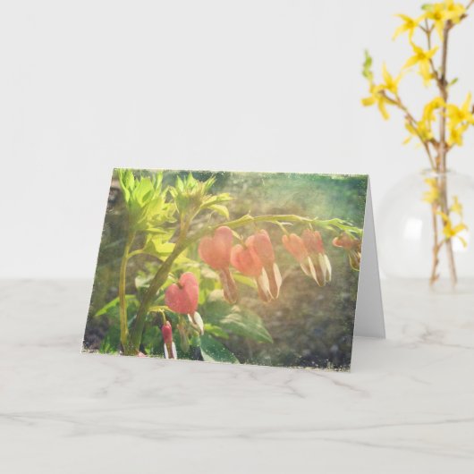 Bloedharten Kaart (Gele Bloem)