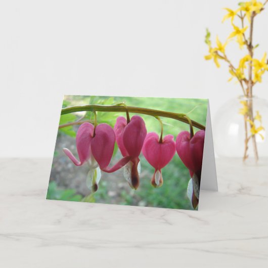 Bloedharten Kaart (Gele Bloem)