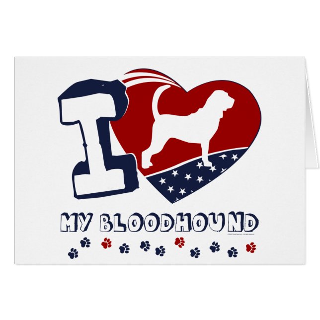 bloedhond (Voorkant Horizontaal)