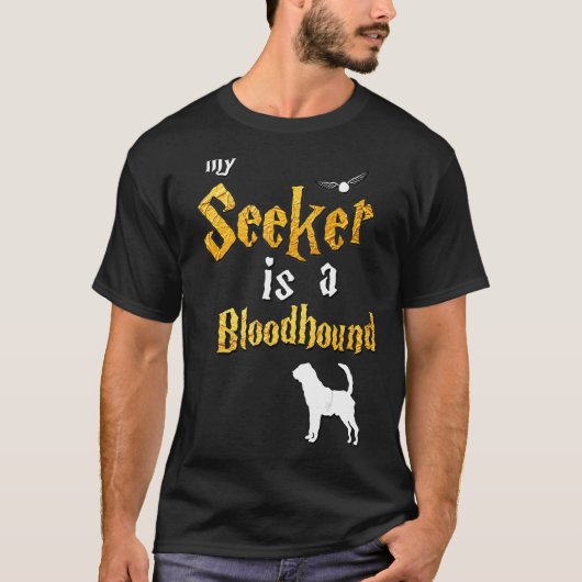 Bloedhond 3 t-shirt (Voorkant)