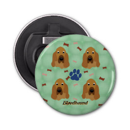 bloedhond button flesopener