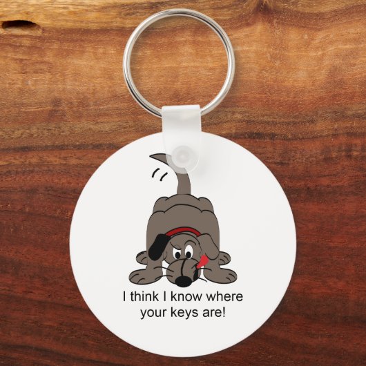 Bloedhond, een soort van sleutelhanger (Voorkant)