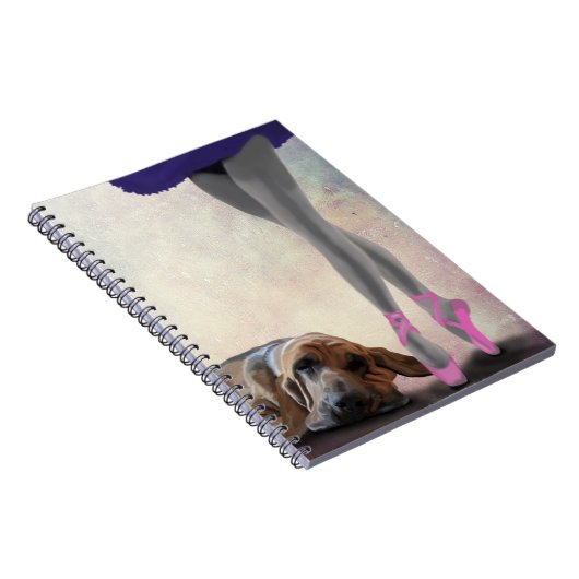 Bloedhond en balletdanser notitieboek (Rechterzijde)