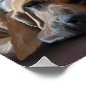 Bloedhond en balletdanser poster (Hoek)