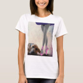 Bloedhond en balletdanser t-shirt (Voorkant)
