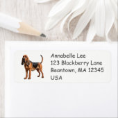 bloedhond etiket (Insitu)