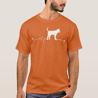 Bloedhond Hond Hartslag Dier Gift Honden Breed Fu T-shirt