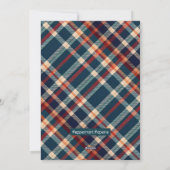 Bloedhond in het besneeuwde bos Jolly Christmas Feestdagenkaart (Achterkant)