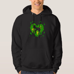Bloedhond Irish Shamrock St Patrick Day Dog Hoodie