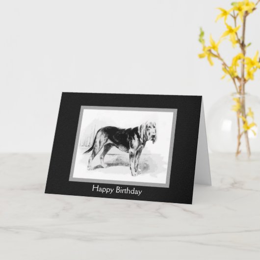  Bloedhond kunst Kaart