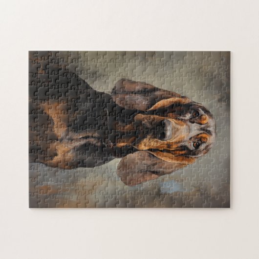 Bloedhond Legpuzzel (Horizontaal)