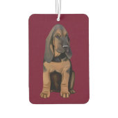 bloedhond luchtverfrisser (Achterkant)