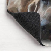 Bloedhond na de partij muismat (Hoek)