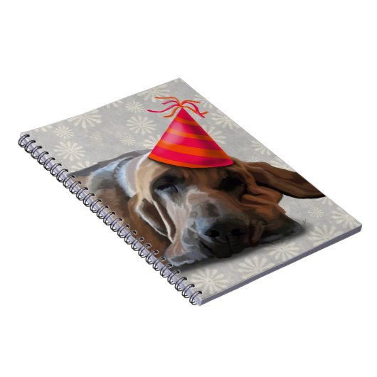 Bloedhond na de partij notitieboek (Rechterzijde)