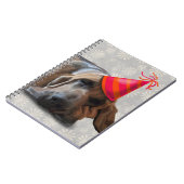 Bloedhond na de partij notitieboek (Linkerzijde)