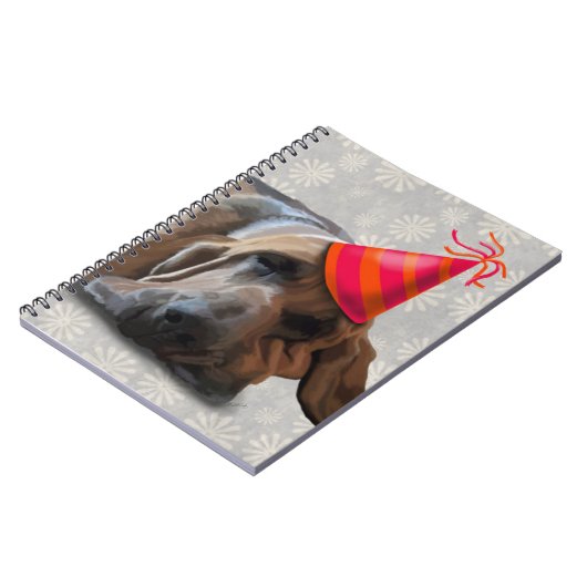 Bloedhond na de partij notitieboek (Linkerzijde)