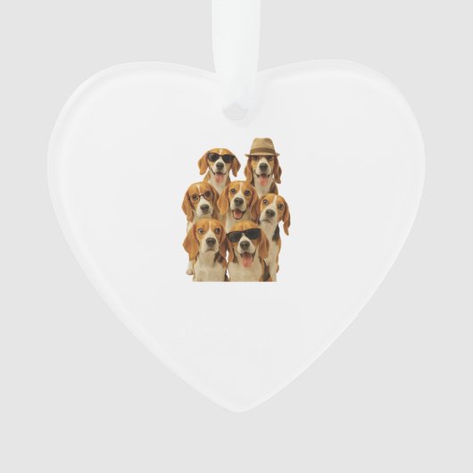 Bloedhond Ornament (voorkant)