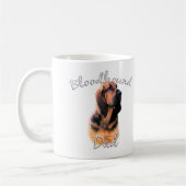 bloedhond pap 2 koffiemok (Links)