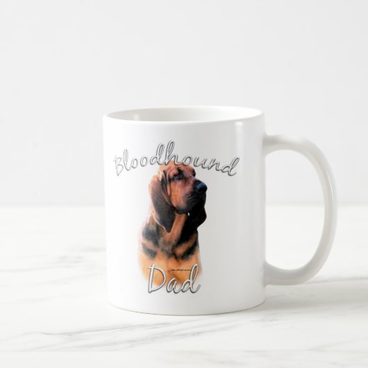 bloedhond pap 2 koffiemok (Rechts)