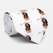 bloedhond pap 2 stropdas (Opgerold)