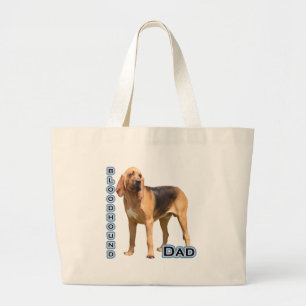 bloedhond pap 4 grote tote bag