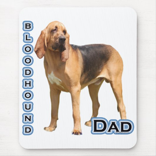 bloedhond pap 4 muismat (Voorkant)