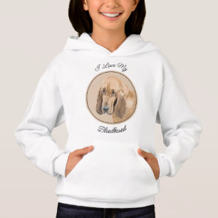 Bloedhond schilderen - Kute Original Dog Art